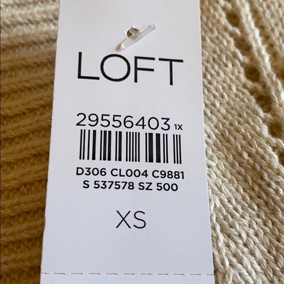 NWT Loft knit cardigan sweater - Picture 7 of 7